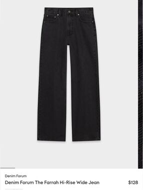 Denim Forum Farrah Hi-rise Jeans